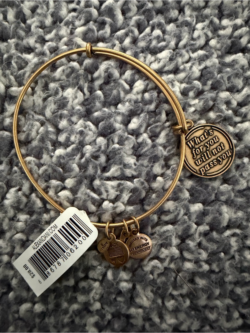 Alex and Ani What’s For You Will Not Pass You bracelet - Picture 3 of 5